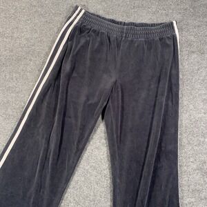 SouthPole Tracksuit Pants Y2K Blue Women XL Lounge Wear 1990s Sweats VTG Hip Hop